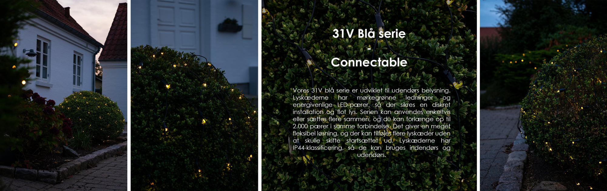 31V Blå serie - connectable
