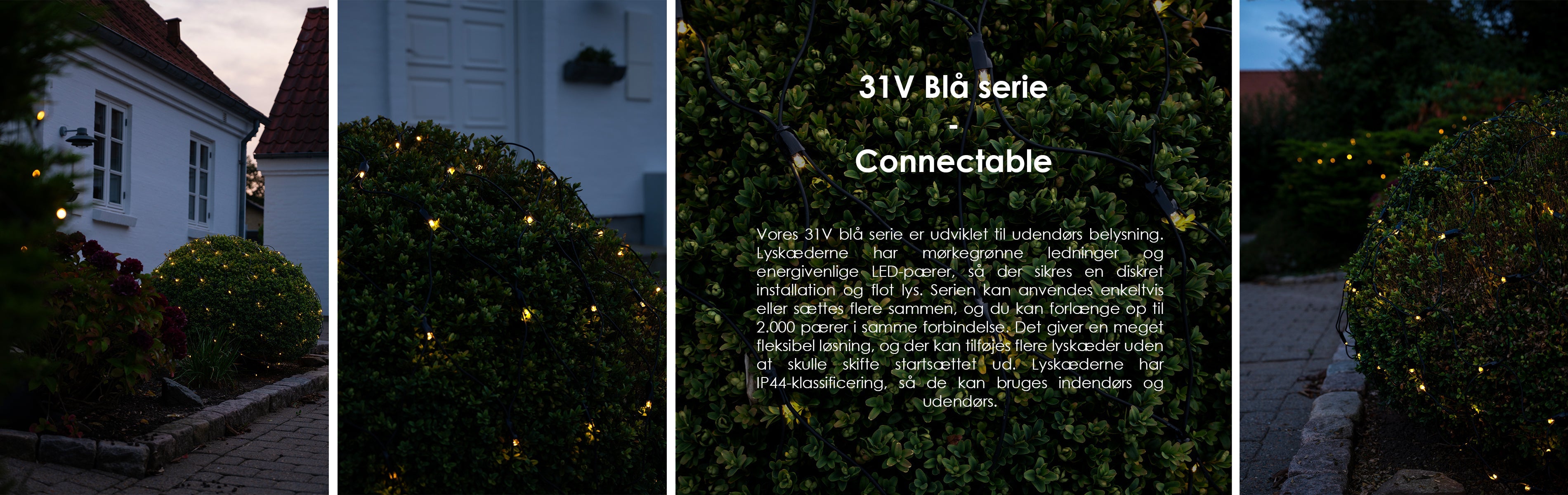 31V Blå serie - connectable