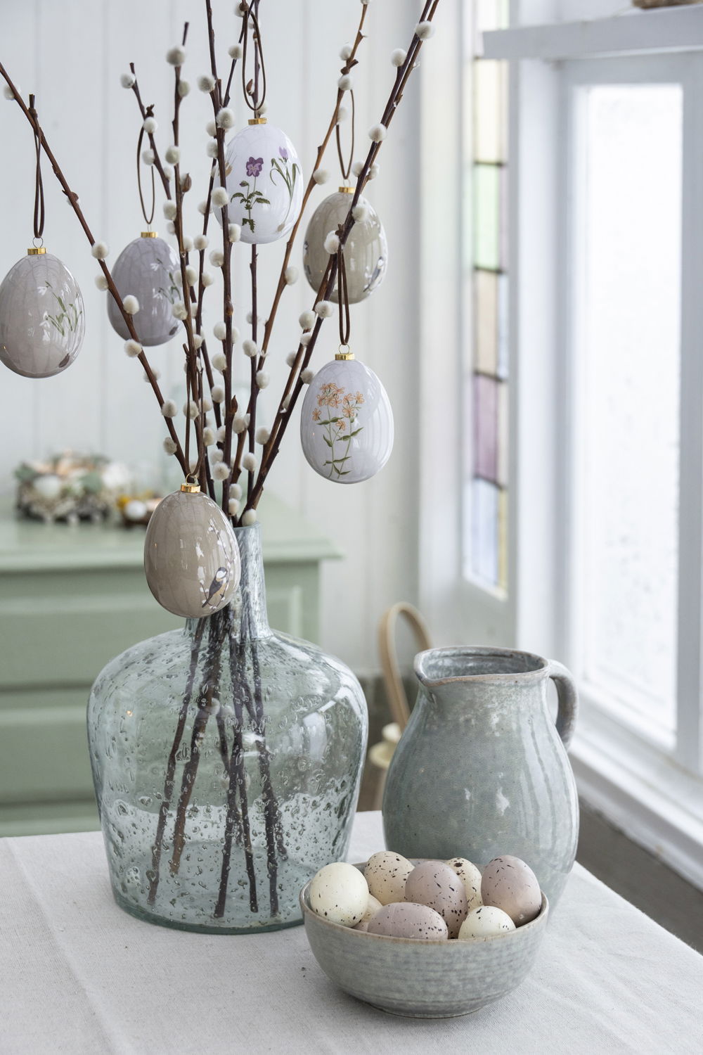 Vase af genbrugsglas